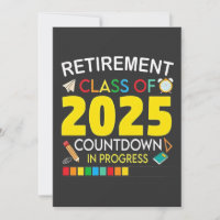 Retirement Class of 2025 Countdown in Process