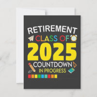 Retirement Class of 2025 Countdown in Process