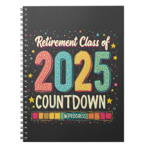 Retirement Class of 2025 in Process Graduation  Notebook