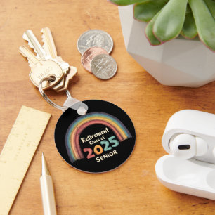 Retirement Class of 2025 Senior Milestone Moment Key Ring