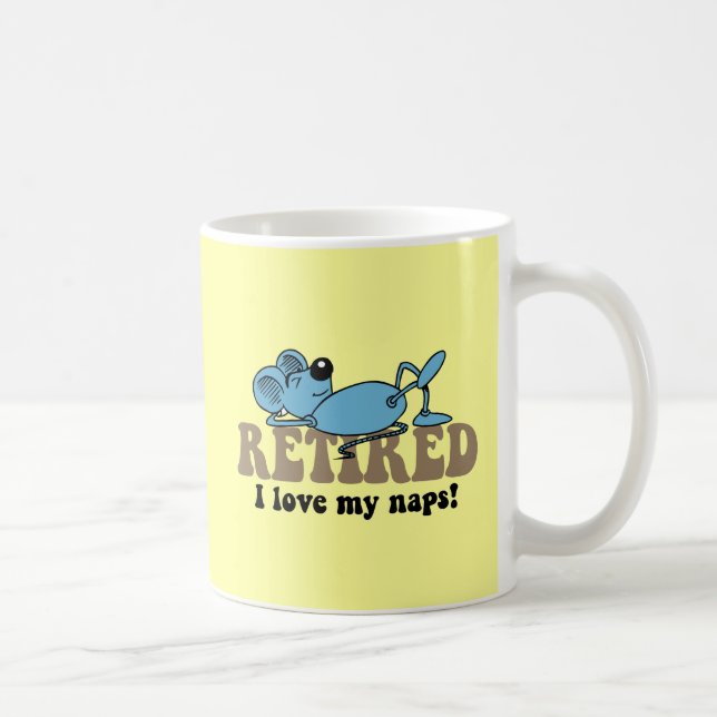 retirement coffee mug (Right)