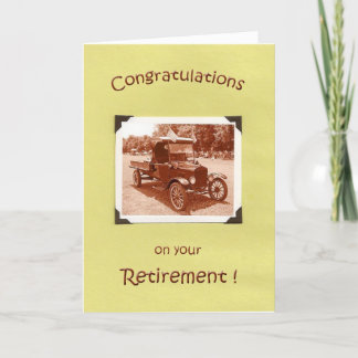 Retirement Congratulations Card