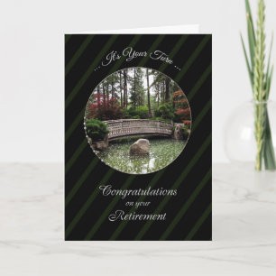 Retirement Congratulations Card / Bridge