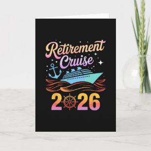 Retirement Cruise 2026  Card