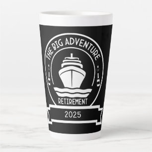 RETIREMENT CRUISE LATTE MUG
