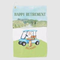 Retirement Custom Name Monogram Clubs