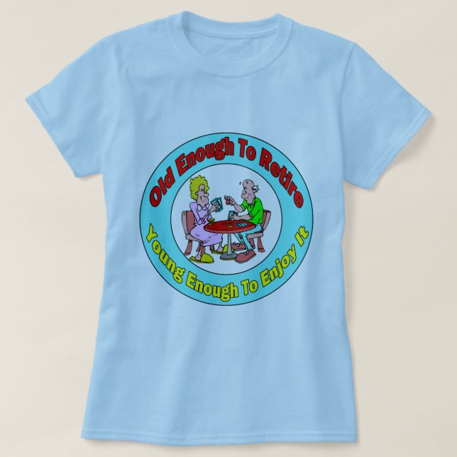 Retirement Days T-Shirt (Design Front)