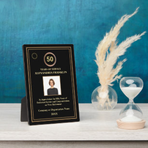 Retirement Employee Years Of Service Photo Awards Plaque