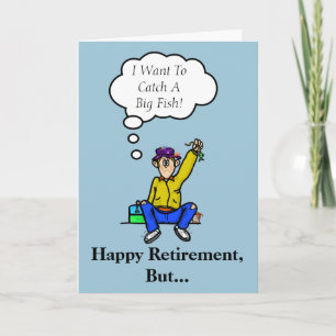 Retirement Fisherman Card Customize It!