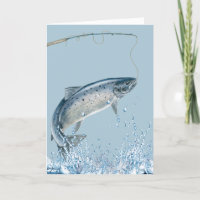 Retirement Fishing Pole and Fish