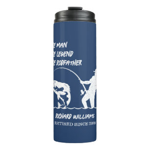 Retirement Fishing the Rodfather Big Fish Thermal Tumbler