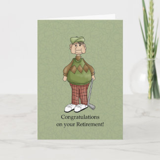 Retirement for Husband - Humour Card