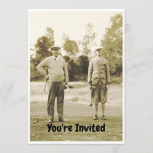 Retirement for the Golfer who love to golf.  Great Invitation