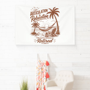 Retirement Form Articulation to Relaxation 2026 Banner