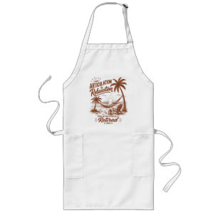 Retirement Form Articulation to Relaxation 2026 Long Apron