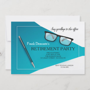 Retirement From Office Invitation