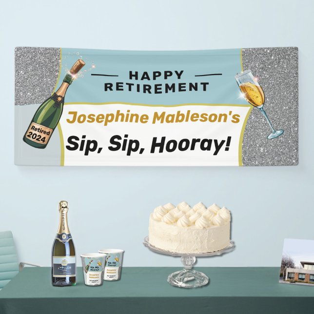 Retirement function works do party banner (Creator Uploaded)