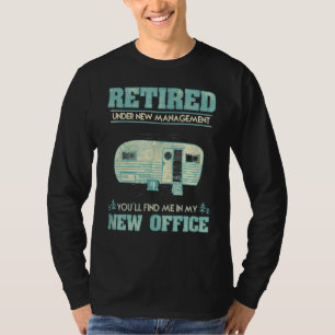 Retirement Funny Camping RV Caravan Retiree New Of T-Shirt