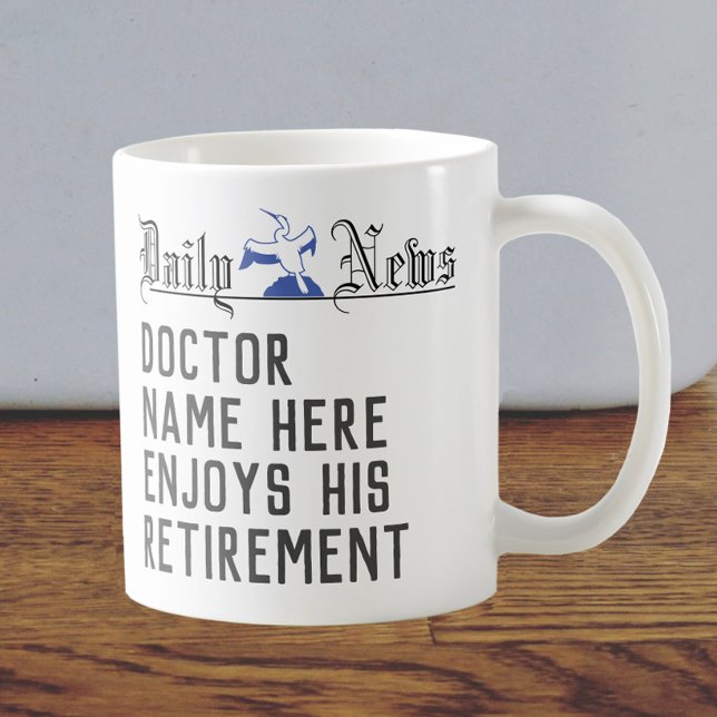 Retirement Gift for a Doctor Coffee Mug (Creator Uploaded)