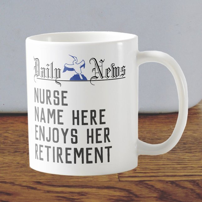 Retirement Gift for a Nurse Coffee Mug (Creator Uploaded)