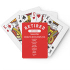 Retirement Gift of Classic Playing Cards