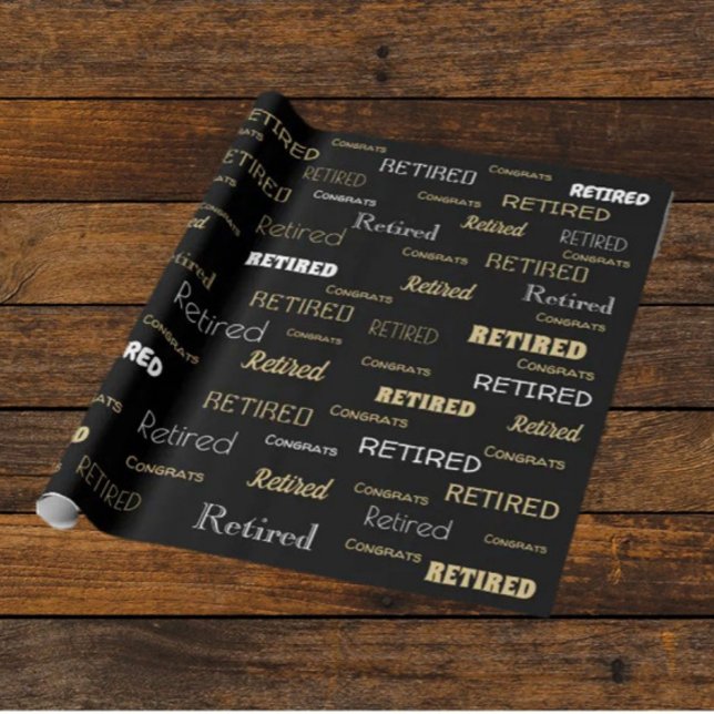 Retirement gift wrap  (Creator Uploaded)
