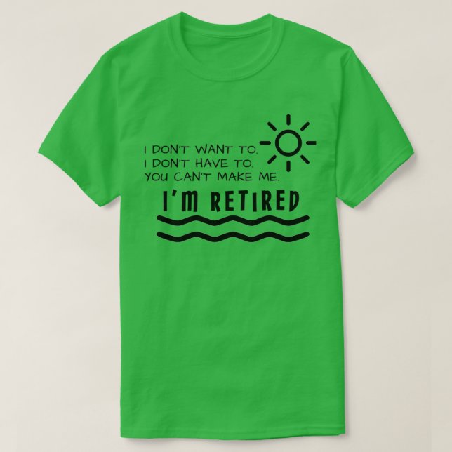 Retirement Gifts Funny For Men Women Husband Dad M T-Shirt (Design Front)