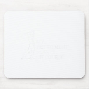 Retirement Golf Funny Retired Dad On Course Golf Mouse Pad