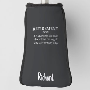 Retirement Golf Gifts Retiree Retired Golfer Funny Head Cover