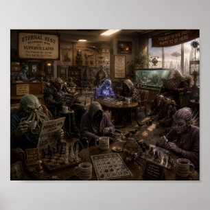 Retirement Home for Supervillains Poster