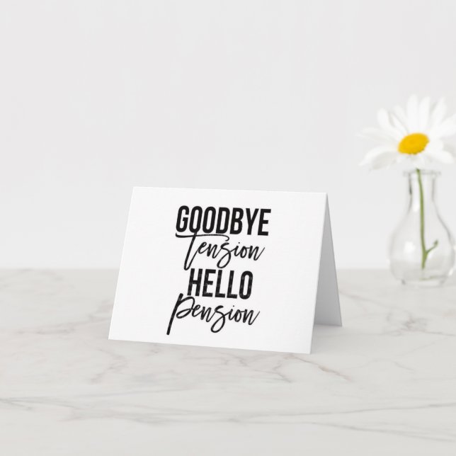 ***RETIREMENT*** HUMOR AND CONGRATULATIONS  CARD (Small Plant)