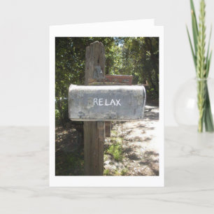 RETIREMENT HUMOR - RELAX-YOU REMEBER HOW? CARD