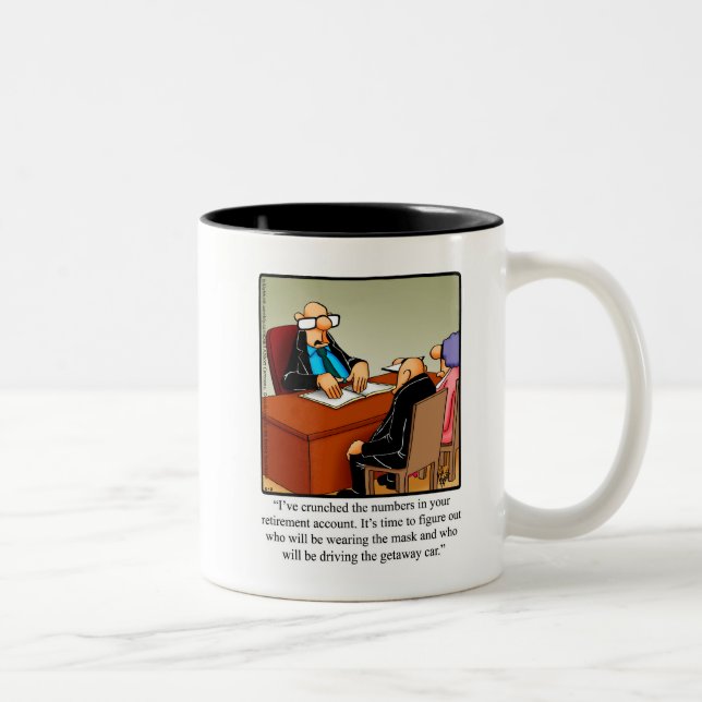 Retirement Humour Mug Gift (Right)