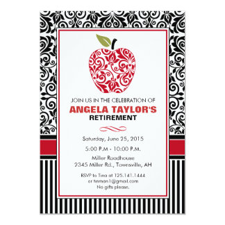 teacher retirement invitation