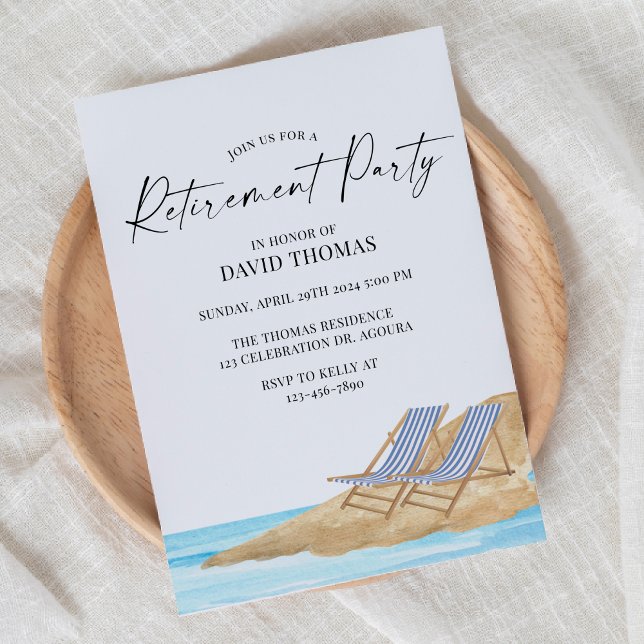  Retirement invite, Retirement Celebration,   Invitation (Creator Uploaded)