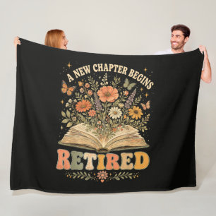 Retirement Is Music To My Ears Fleece Blanket