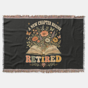 Retirement Is Music To My Ears Throw Blanket