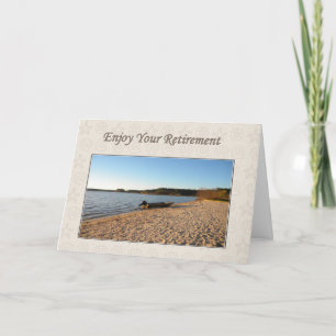 Retirement Lake Crabtree Card