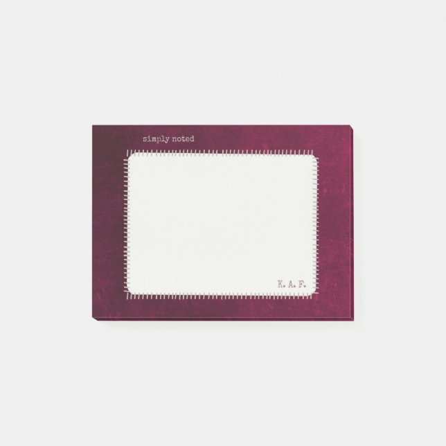 Retirement Legacy Sticky Note Pad (Front)