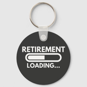 RETIREMENT LOADING KEY RING