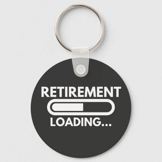 RETIREMENT LOADING KEY RING (Front)