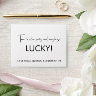 Retirement Lotto Envelope   Time to Relax, Party, 