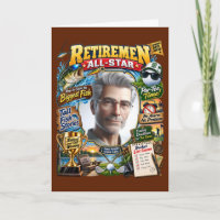 Retirement Magazine Cover with Custom Photo