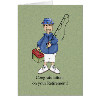 Retirement Fishing Cards, Invitations, Photocards & More