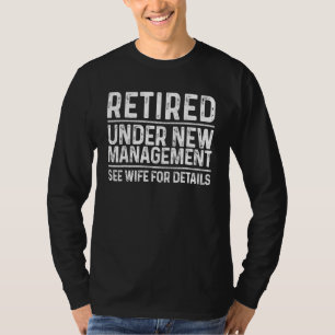 Retirement Men Dad Retiring Party Humour 1 T-Shirt