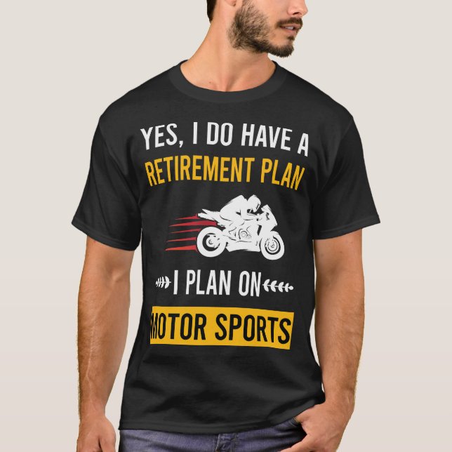Retirement Motor Sports T-Shirt (Front)
