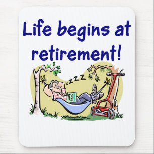 Retirement Mouse Pad