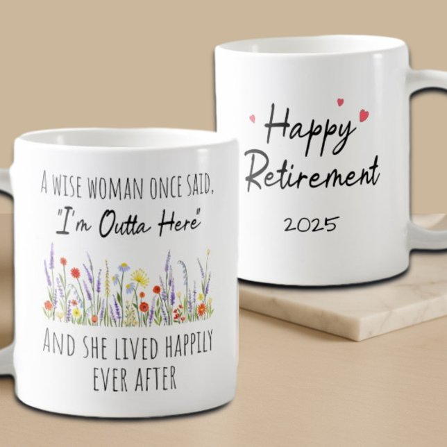 Retirement Mug for Women – Funny Inspirational  (Creator Uploaded)