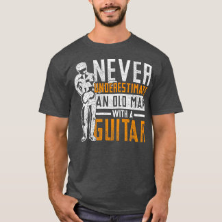 Retirement Musician Guitar Music Retired Guitarist T-Shirt