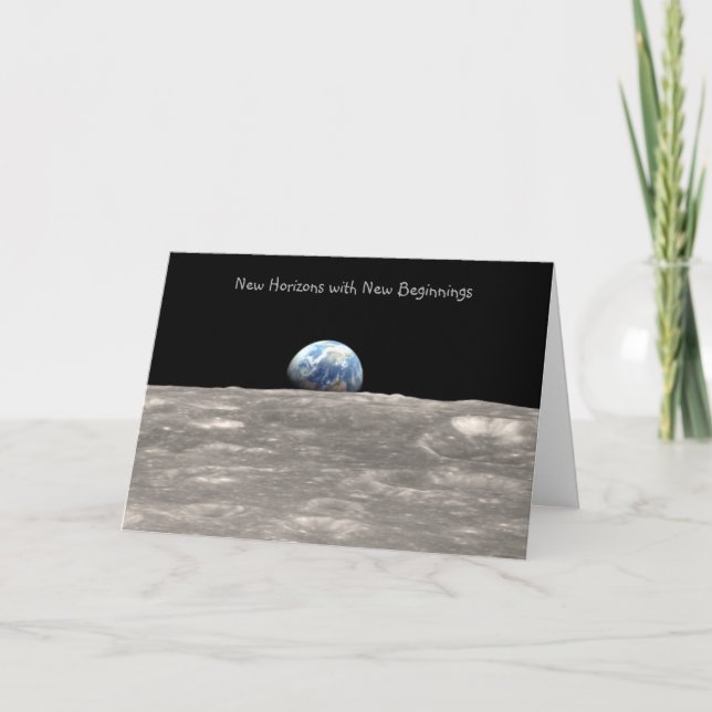 Retirement: New Horizons w/New Beginnings Card (Front)